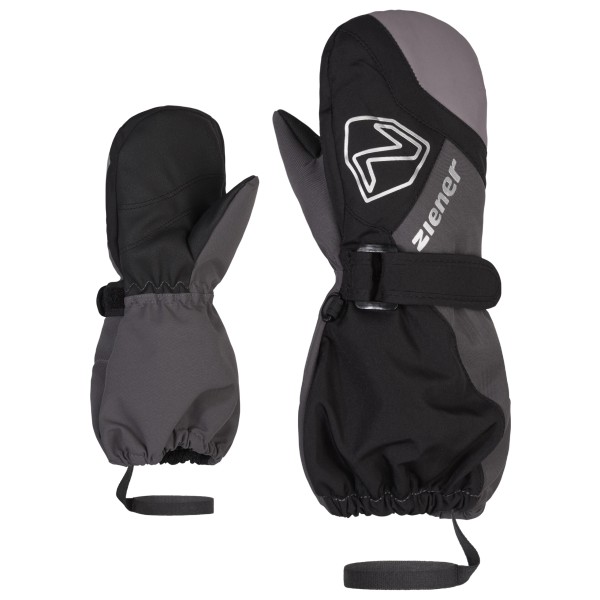 Ziener - Laurus AS Mitten Glove Junior - Handschuhe Gr 110 schwarz/grau von Ziener