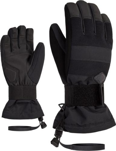 Ziener MANU AS Snowboardhandschuh - black (Grösse: XL) von Ziener