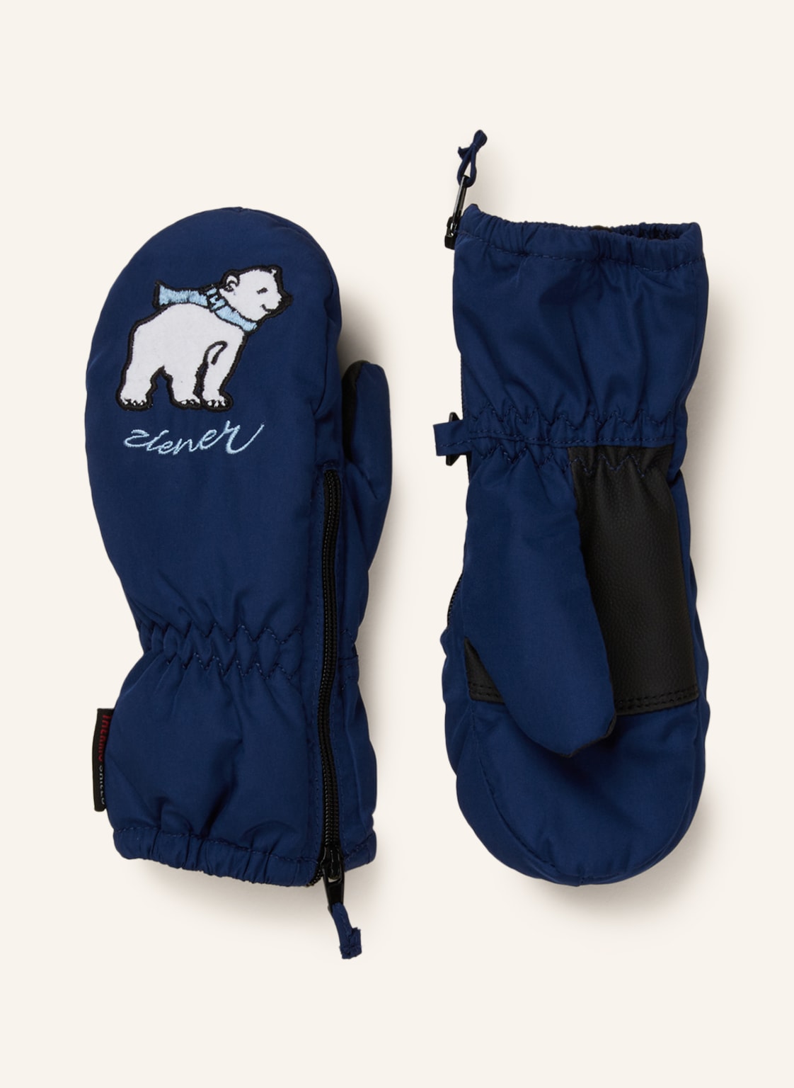 Ziener Skihandschuhe Le Zoo Minis blau von Ziener