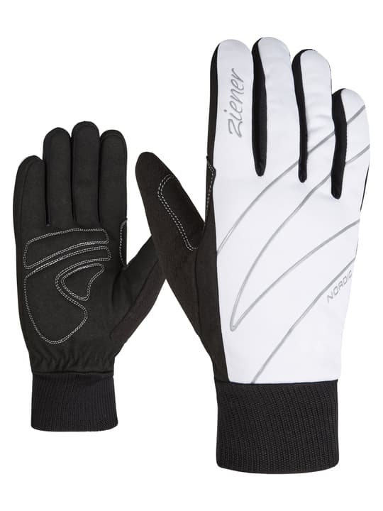 Ziener Unica lady glove crosscountry Langlaufhandschuhe weiss von Ziener