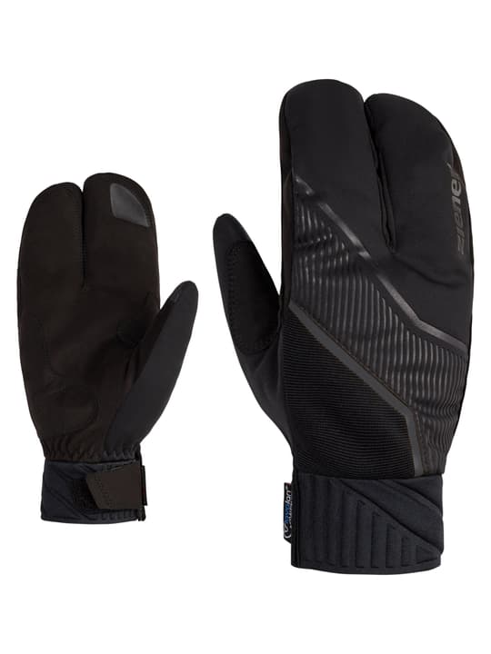 Ziener Uzomios AW Touch Lobster glove Langlaufhandschuhe schwarz von Ziener