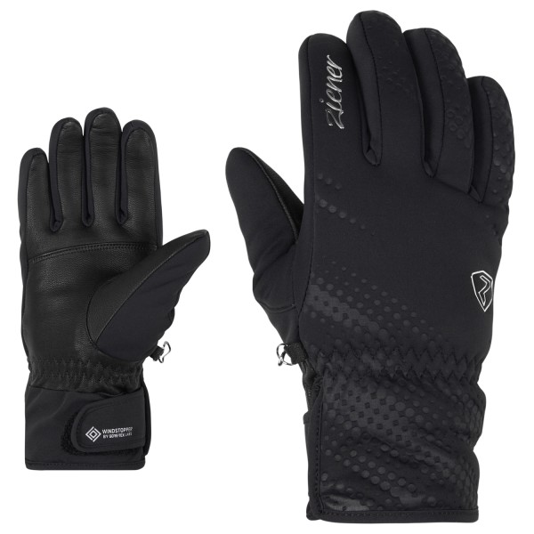 Ziener - Women's Karoi WS PR - Handschuhe Gr 6,5 schwarz von Ziener