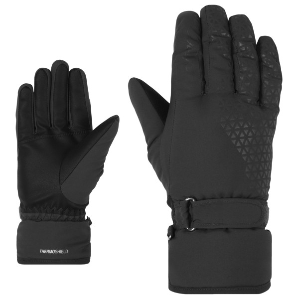 Ziener - Women's Kisar AS(R) - Handschuhe Gr 6,5 schwarz von Ziener