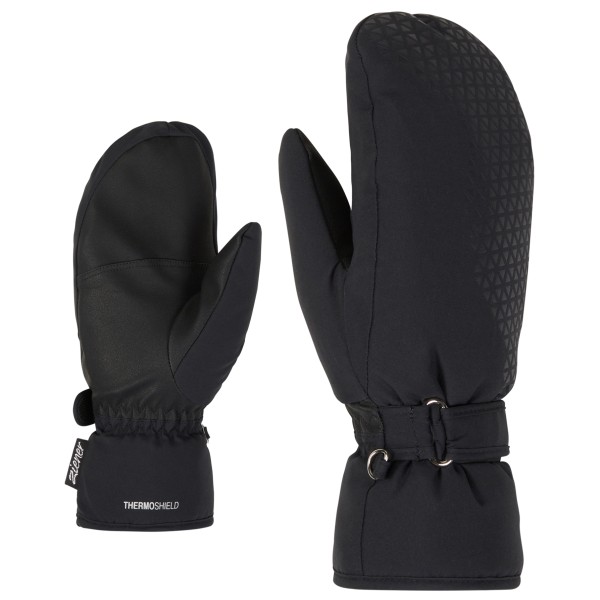 Ziener - Women's Kisari AS(R) - Handschuhe Gr 6;6,5 schwarz;weiß von Ziener