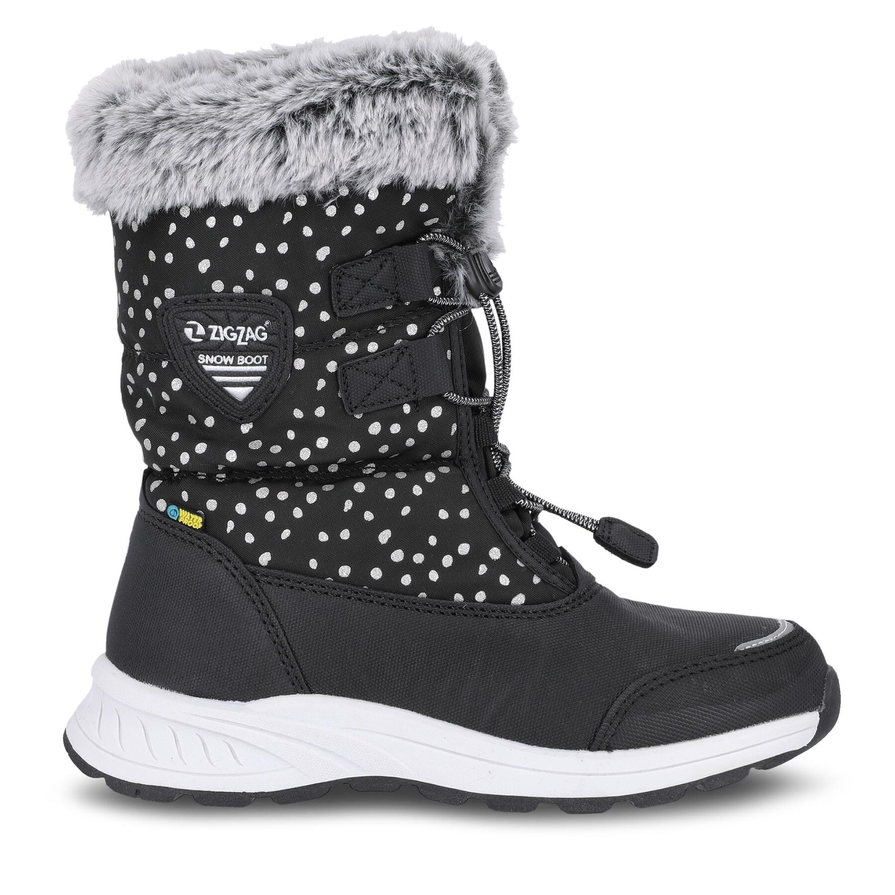 Schneeschuhe ZigZag Wesend Kids Winterboot WP Z214263 Schwarz von ZigZag