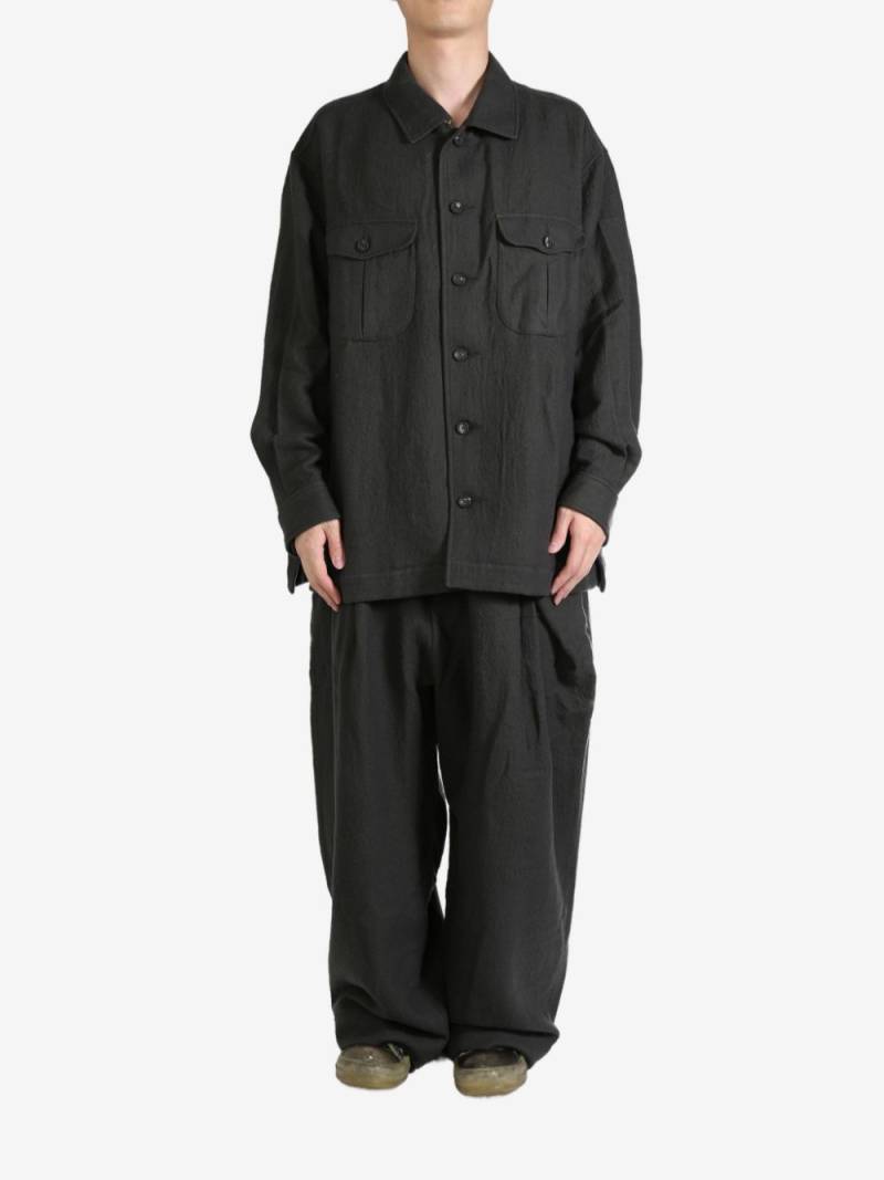 Ziggy Chen button-down shirt - Black von Ziggy Chen