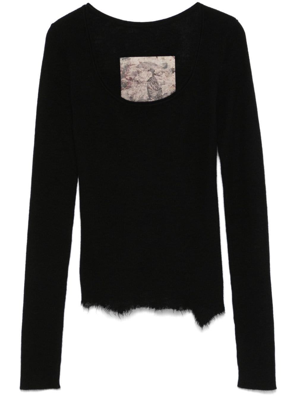 Ziggy Chen cashmere top - Black von Ziggy Chen