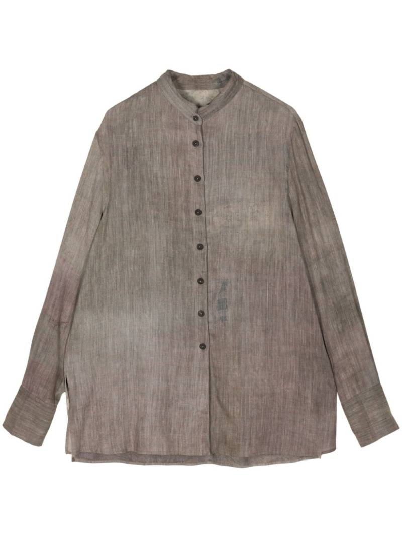 Ziggy Chen long-sleeve shirt - Grey von Ziggy Chen