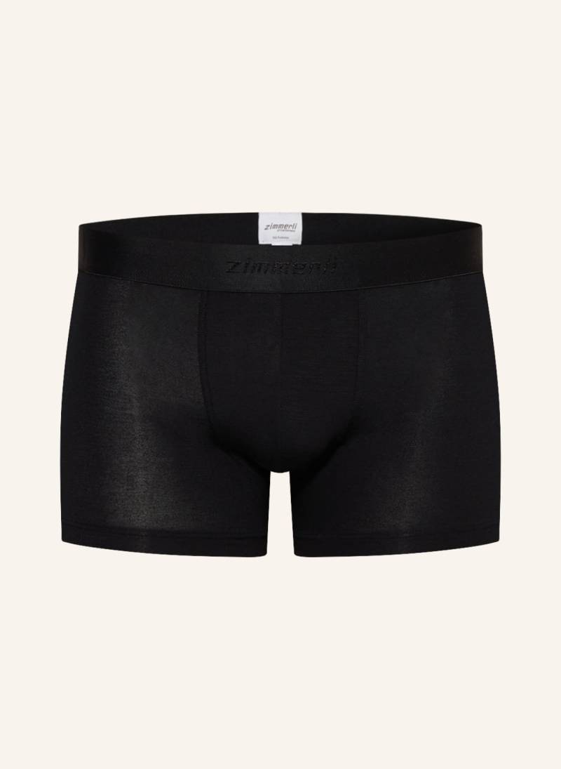 Zimmerli Boxershorts Pureness schwarz von Zimmerli