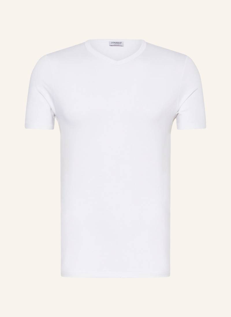 Zimmerli T-Shirt Pureness weiss von Zimmerli