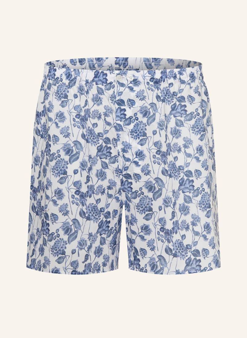 Zimmerli Web-Boxershorts Cotton Voile Print blau von Zimmerli