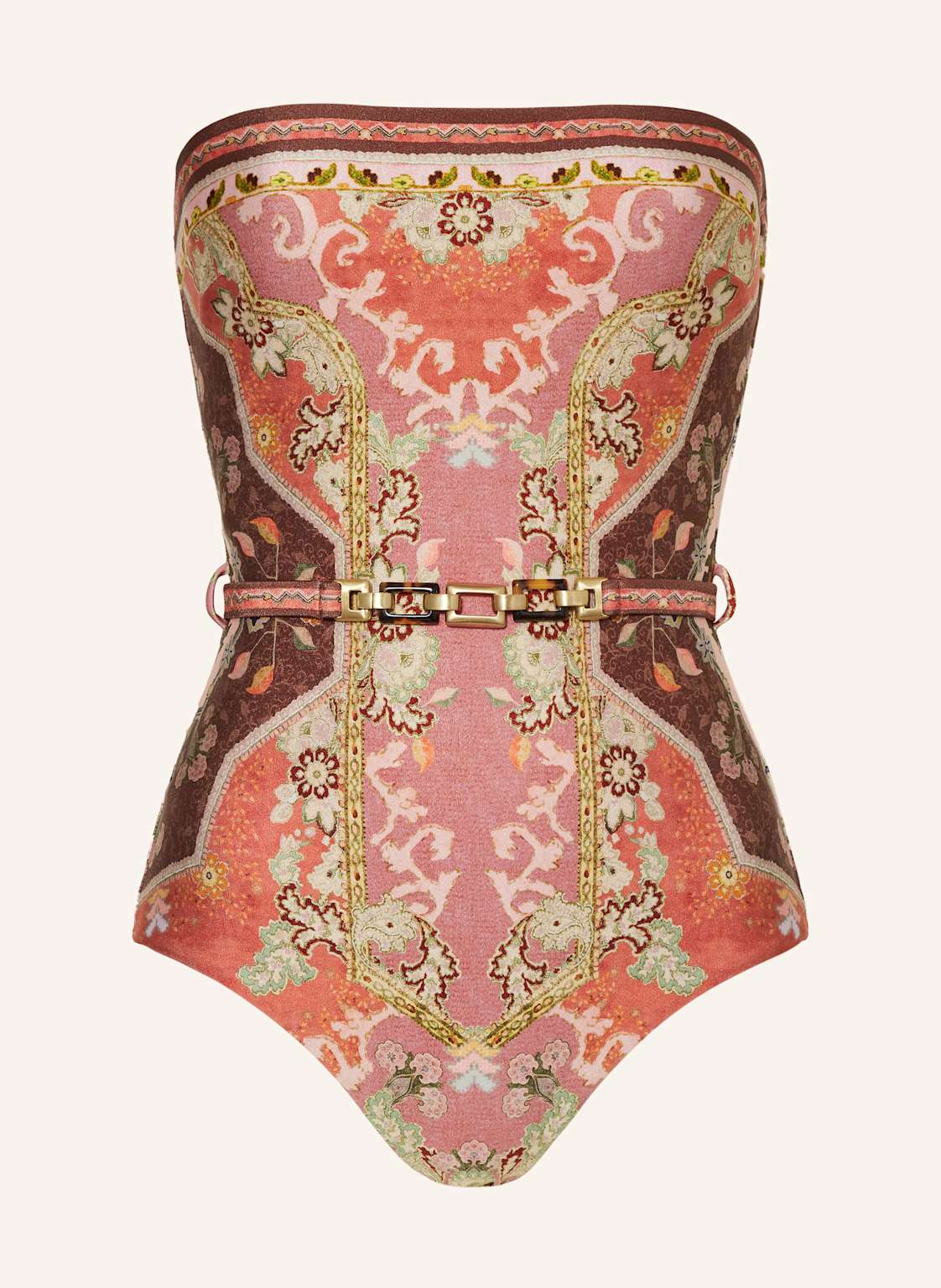 Zimmermann Bandeau-Badeanzug Wylie braun Zimmermann Bandeau-Badeanzug Wylie braun von Zimmermann