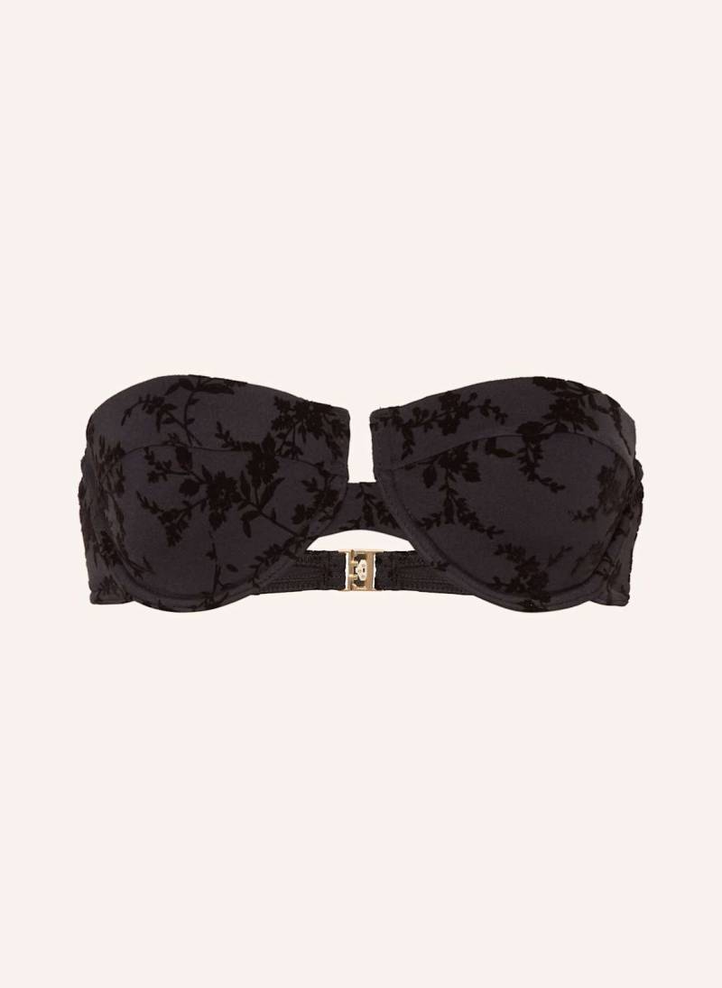 Zimmermann Bandeau-Bikini-Top Wylie schwarz von Zimmermann