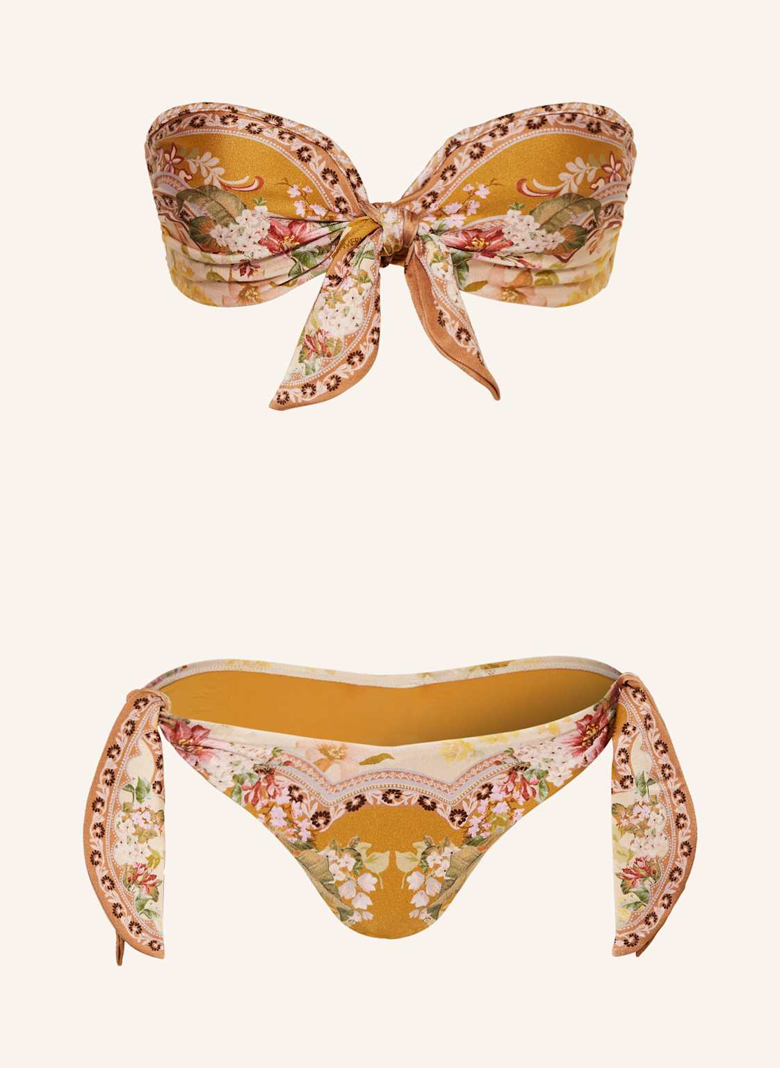Zimmermann Bandeau-Bikini Wylie gruen Zimmermann Bandeau-Bikini Wylie gruen von Zimmermann