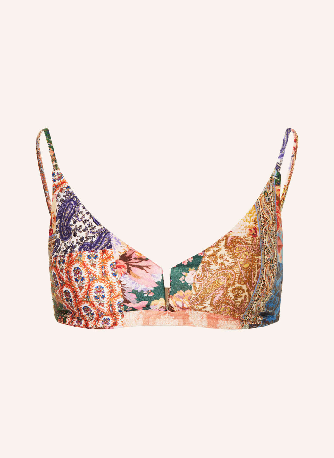 Zimmermann Bralette-Bikini-Top Devi rosa von Zimmermann