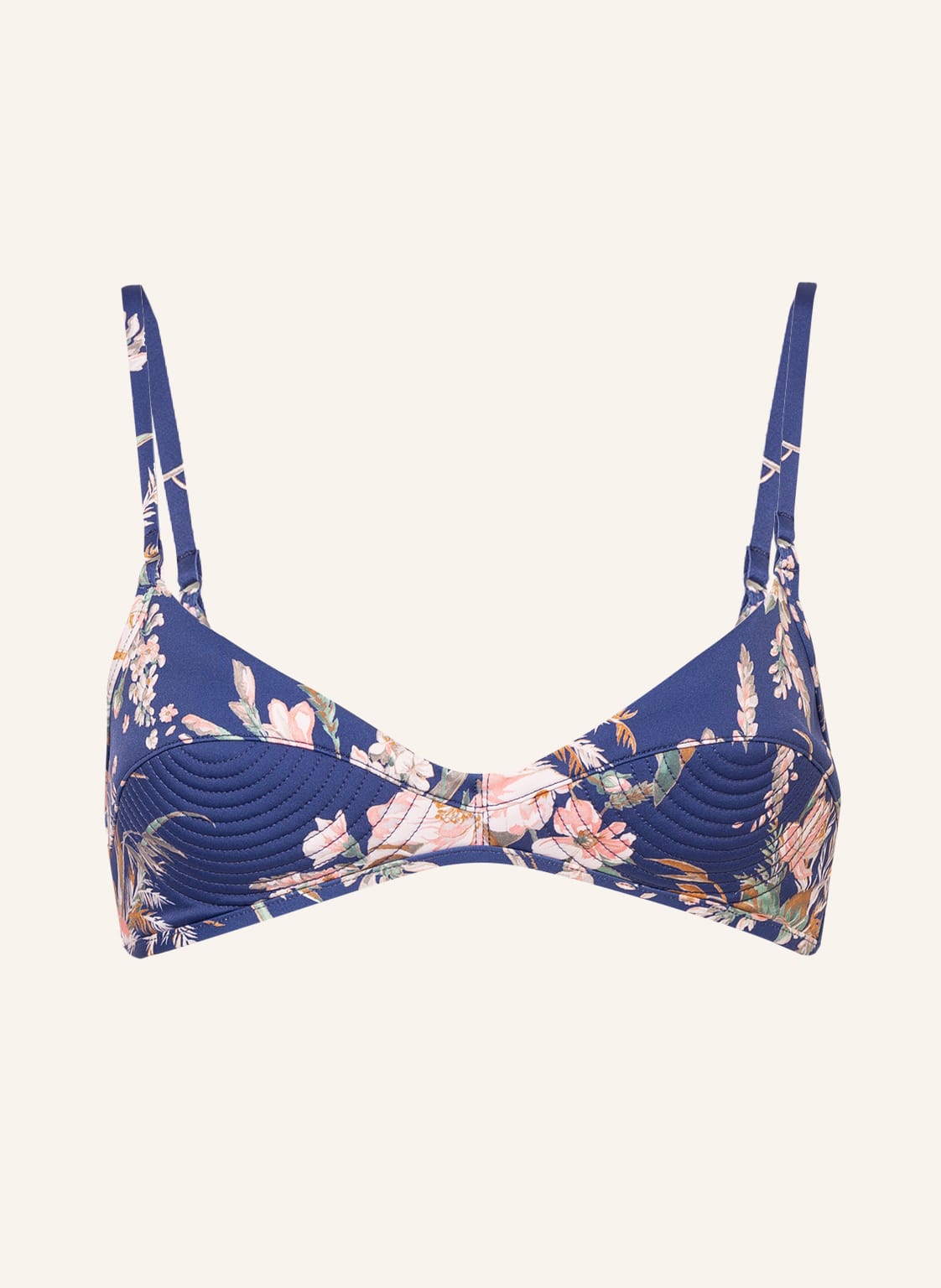 Zimmermann Bralette-Bikini-Top Moonshine blau von Zimmermann