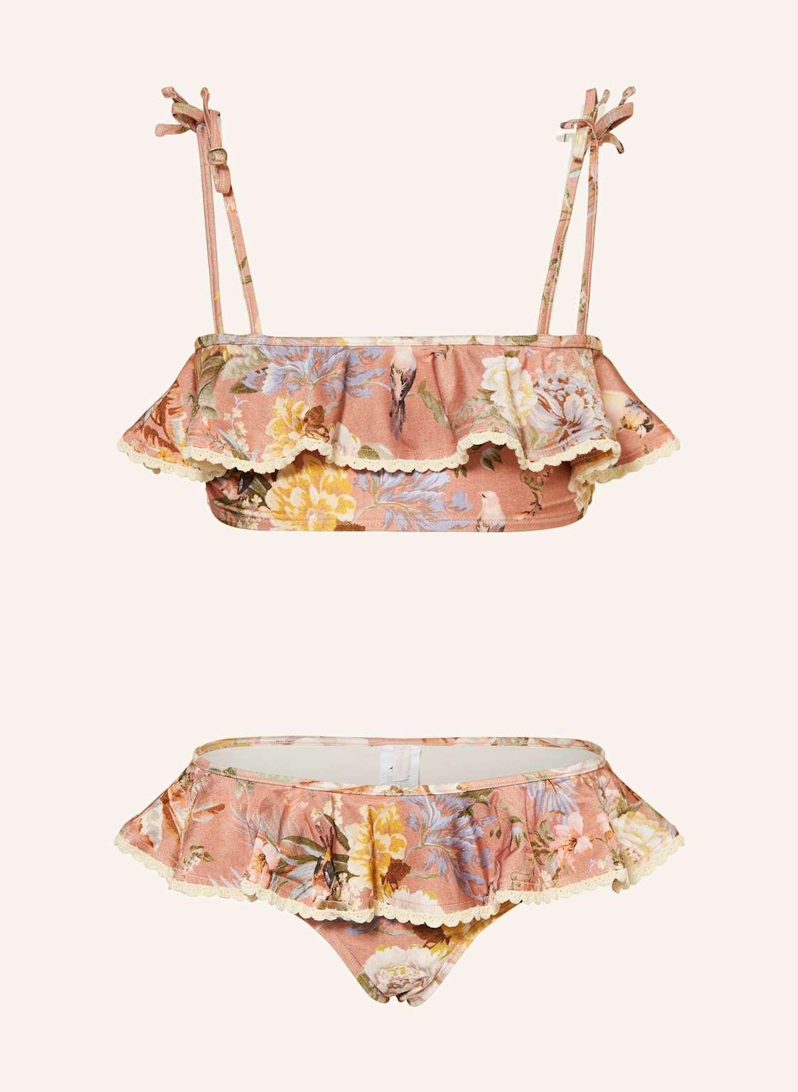 Zimmermann Bustier-Bikini Tallow rosa Zimmermann Bustier-Bikini Tallow rosa von Zimmermann