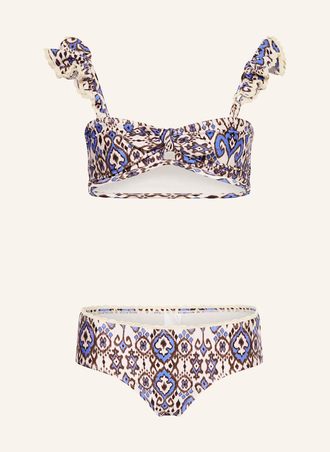 Zimmermann Bustier-Bikini Wylie blau Zimmermann Bustier-Bikini Wylie blau von Zimmermann