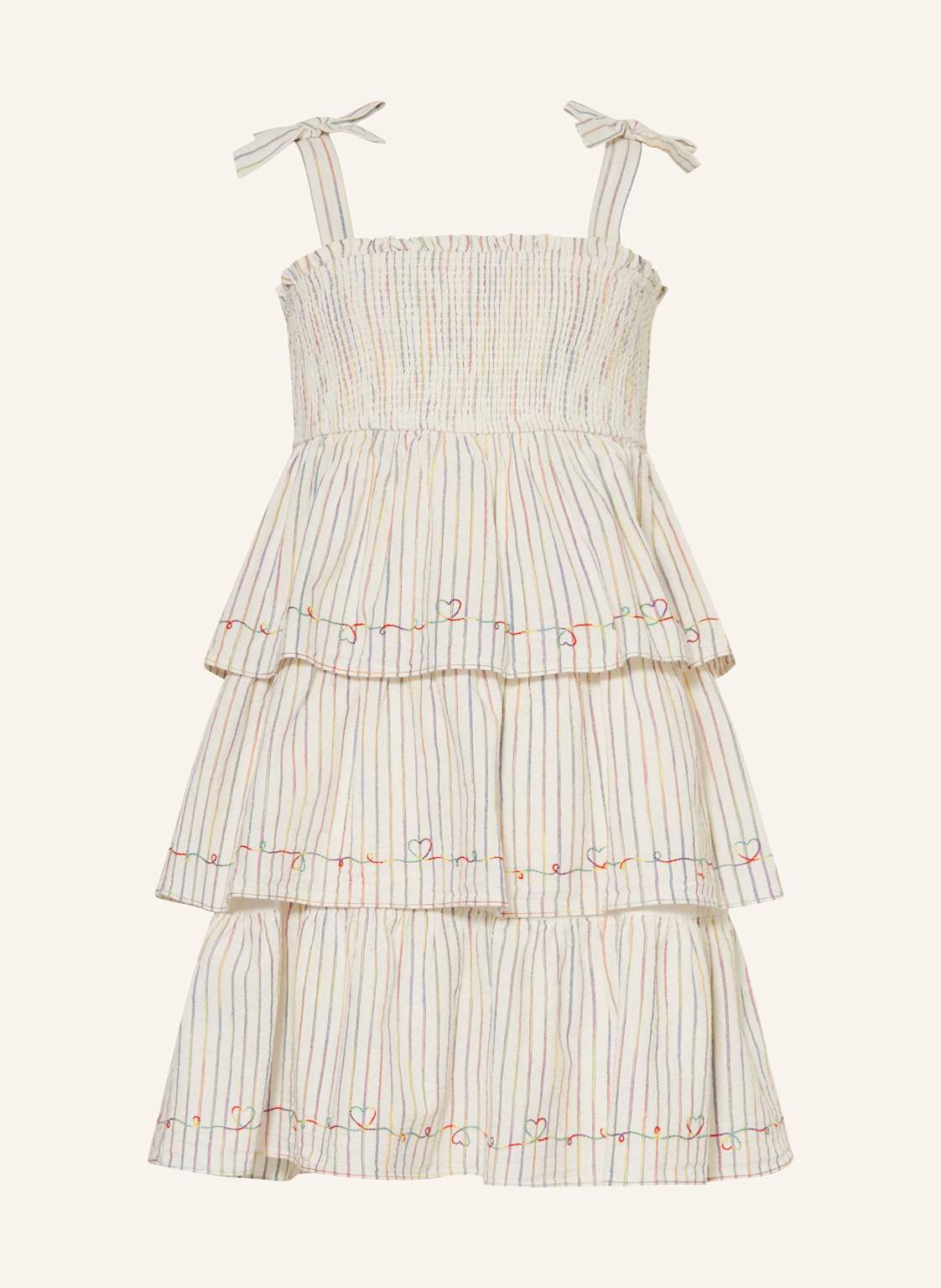 Zimmermann Cold-Shoulder-Kleid Mit Volants weiss Zimmermann Cold-Shoulder-Kleid Mit Volants weiss von Zimmermann