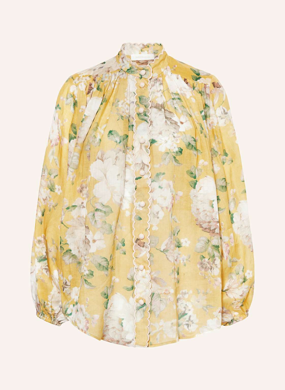 Zimmermann Hemdbluse Acacia gelb Zimmermann Hemdbluse Acacia gelb von Zimmermann