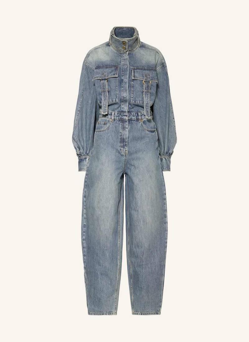 Zimmermann Jeans-Jumpsuit Illustration blau von Zimmermann