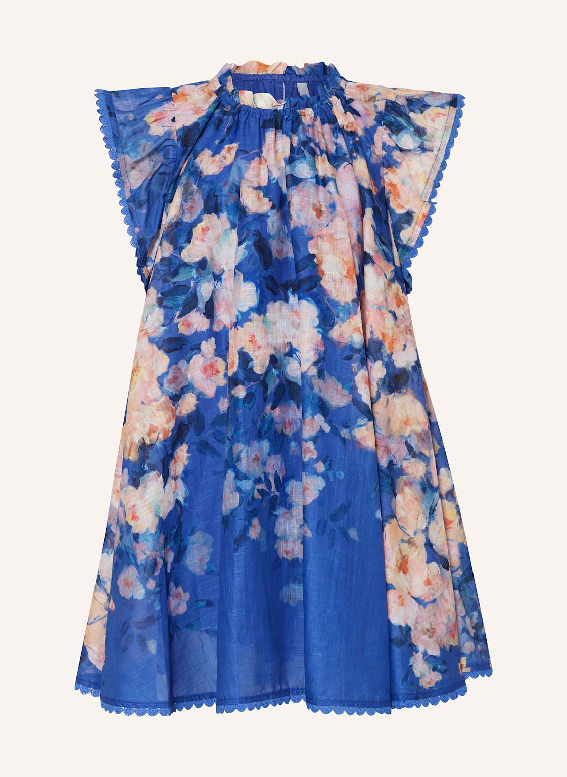 Zimmermann Kleid Everley blau von Zimmermann