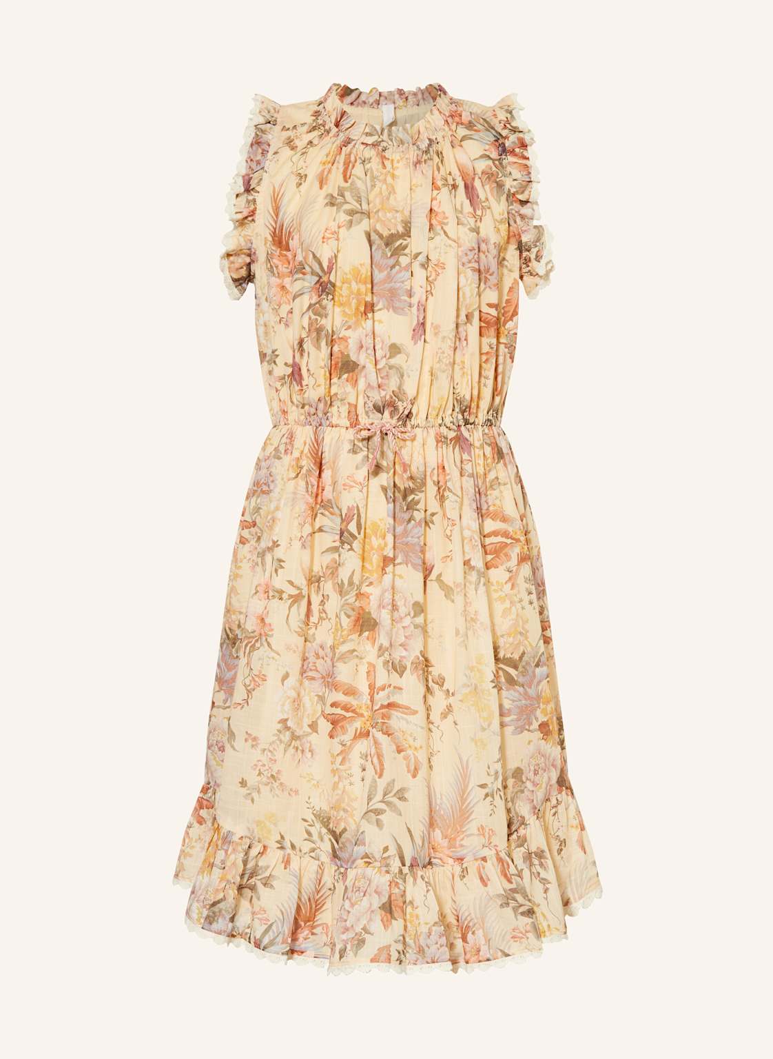 Zimmermann Kleid Tallow beige von Zimmermann