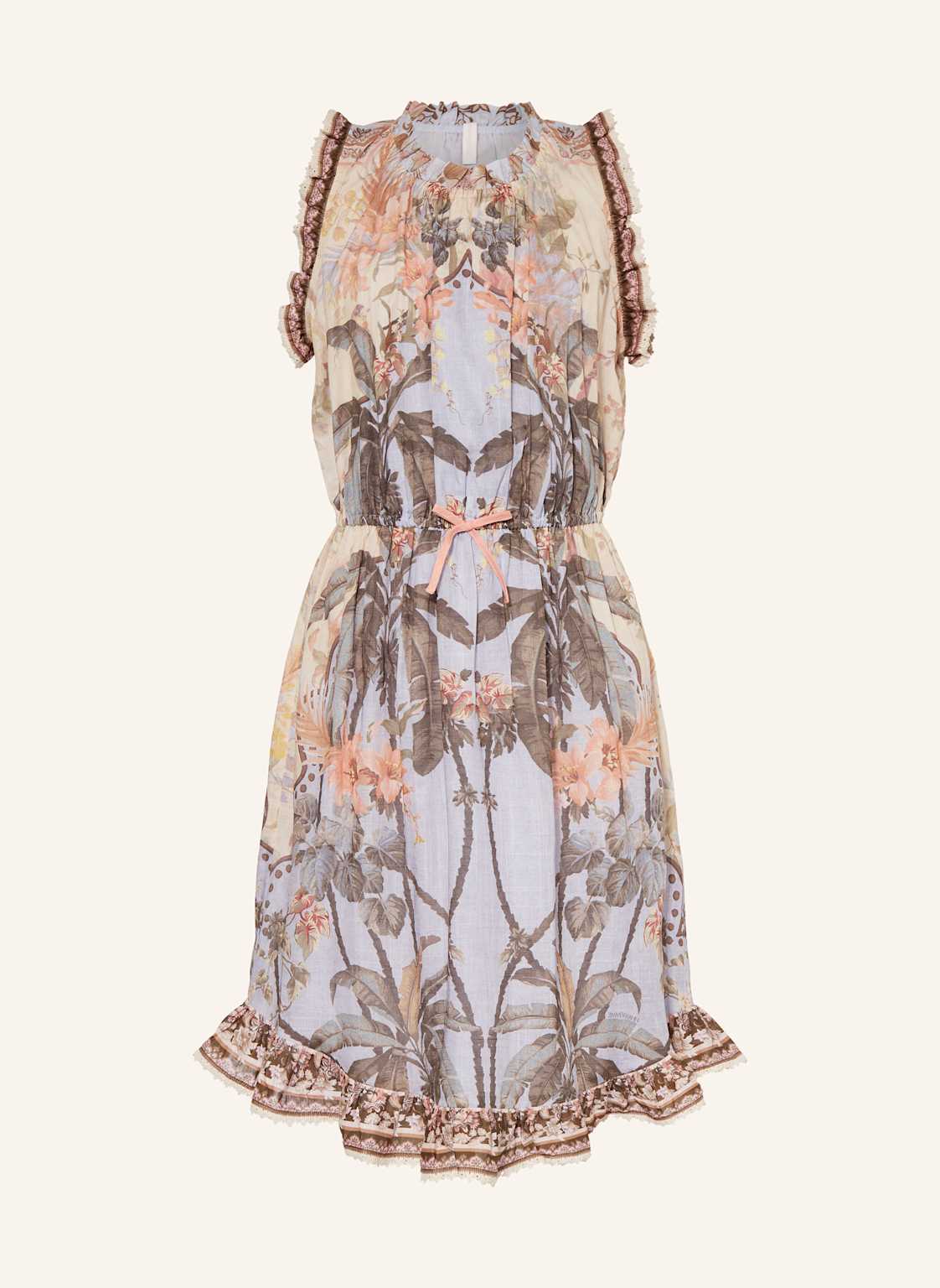 Zimmermann Kleid Wylie Mit Rüschen blau Zimmermann Kleid Wylie Mit Rüschen blau von Zimmermann