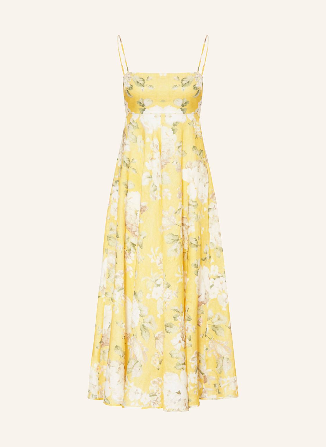 Zimmermann Leinenkleid Acacia gelb Zimmermann Leinenkleid Acacia gelb von Zimmermann