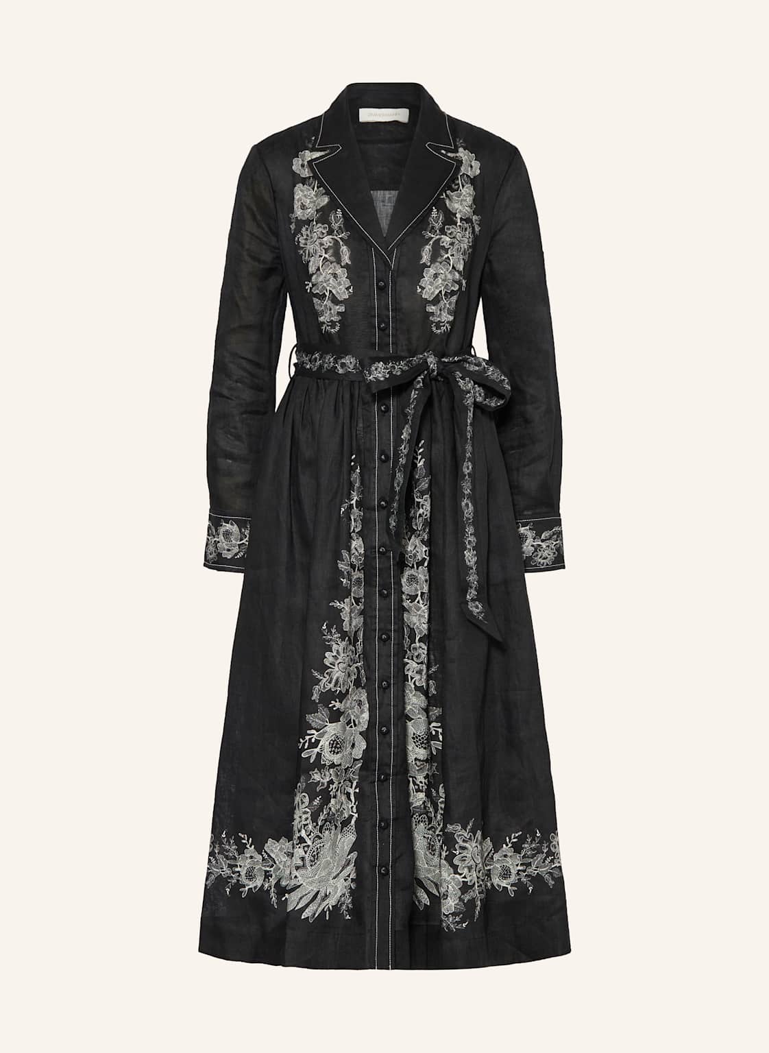 Zimmermann Leinenkleid schwarz Zimmermann Leinenkleid schwarz von Zimmermann