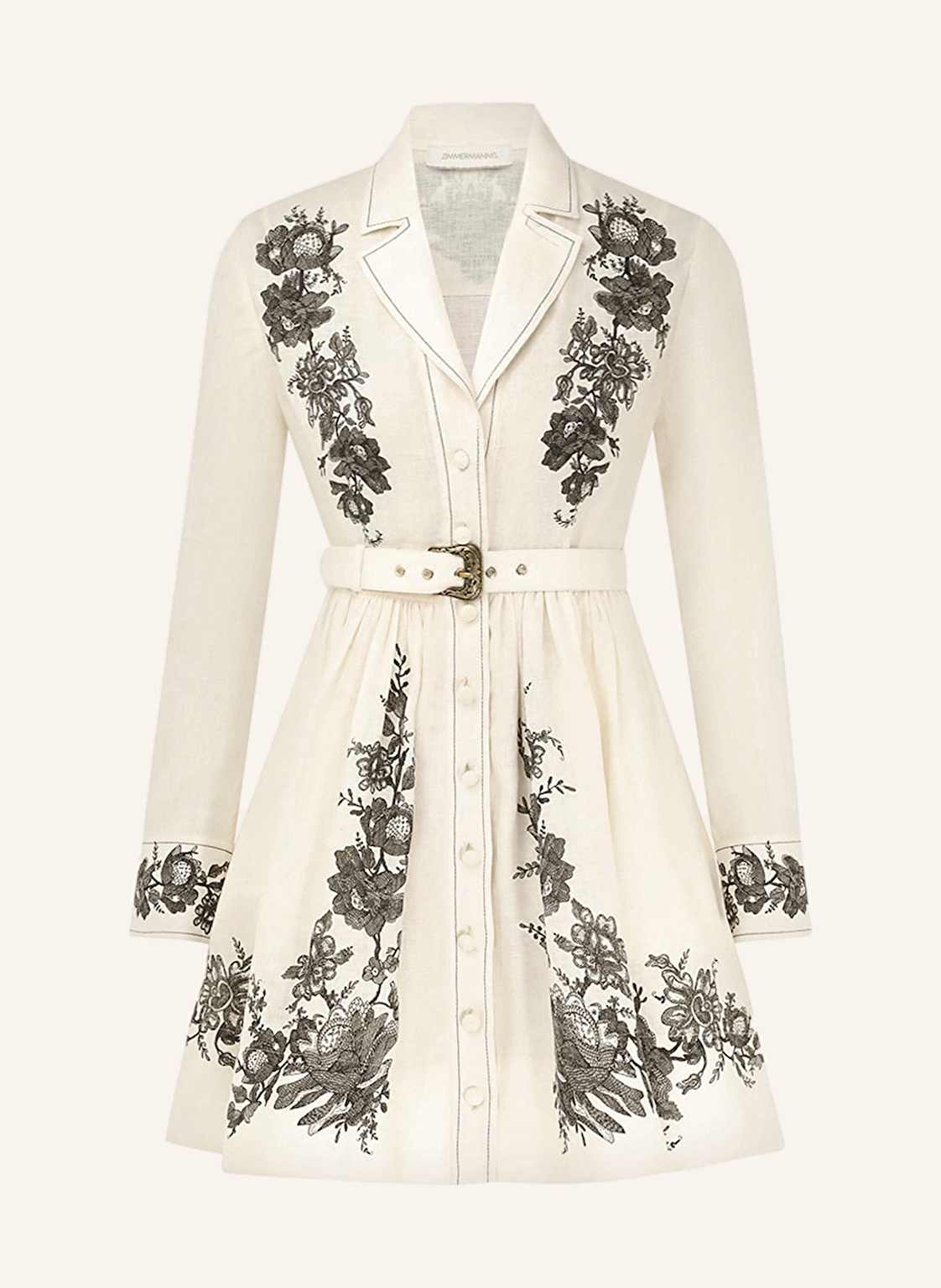 Zimmermann Leinenkleid weiss Zimmermann Leinenkleid weiss von Zimmermann