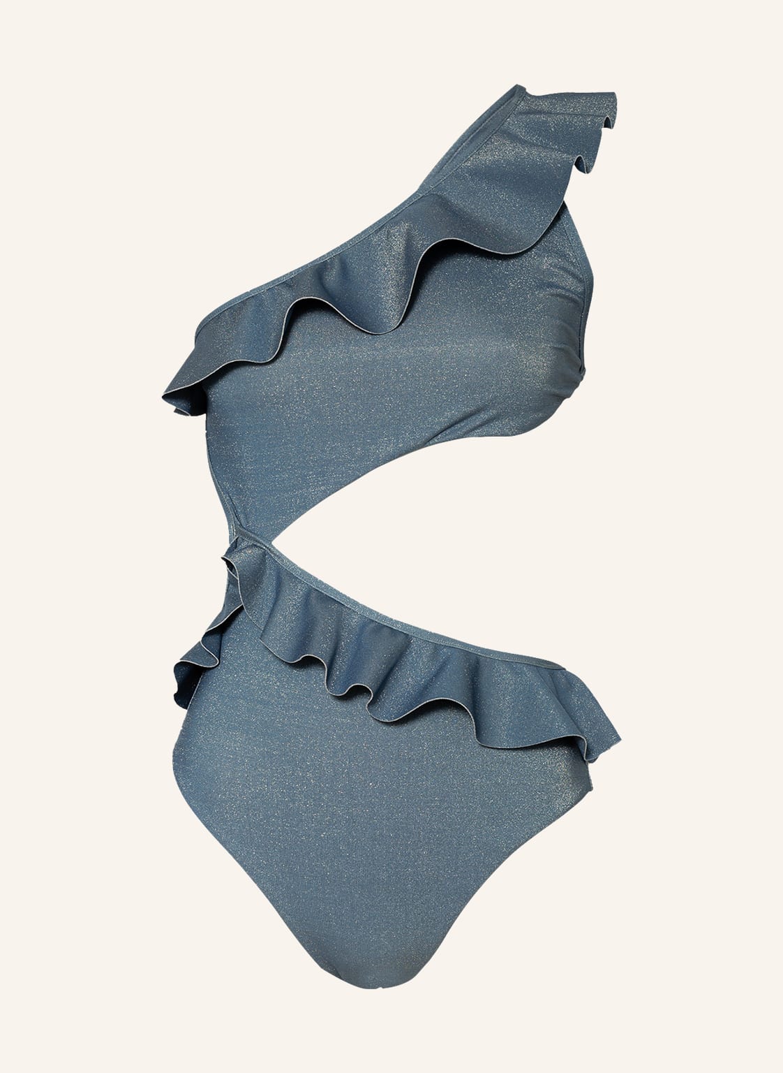Zimmermann One-Shoulder-Badeanzug blau Zimmermann One-Shoulder-Badeanzug blau von Zimmermann