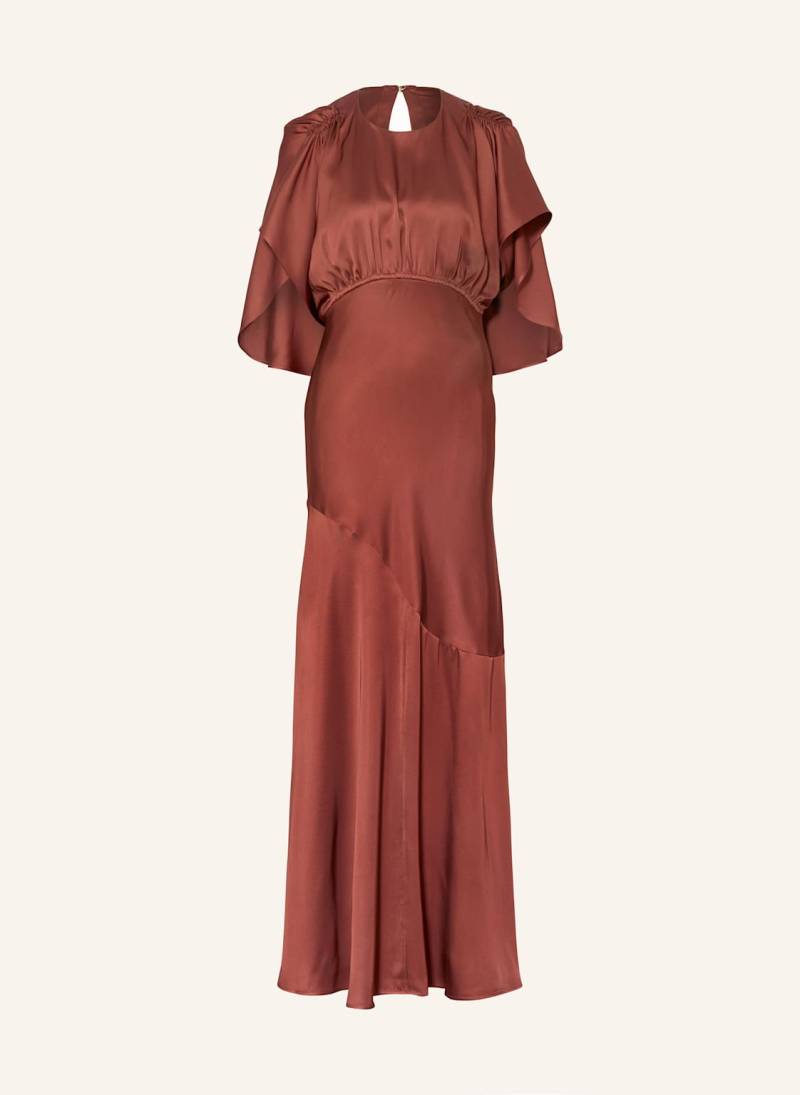 Zimmermann Satinkleid Eden braun Zimmermann Satinkleid Eden braun von Zimmermann