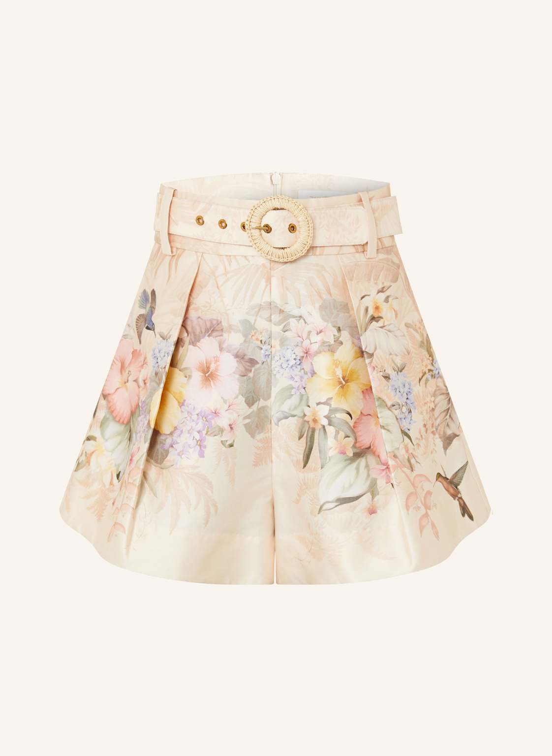Zimmermann Shorts Illuminate Tuck Mit Seide beige Zimmermann Shorts Illuminate Tuck Mit Seide beige von Zimmermann