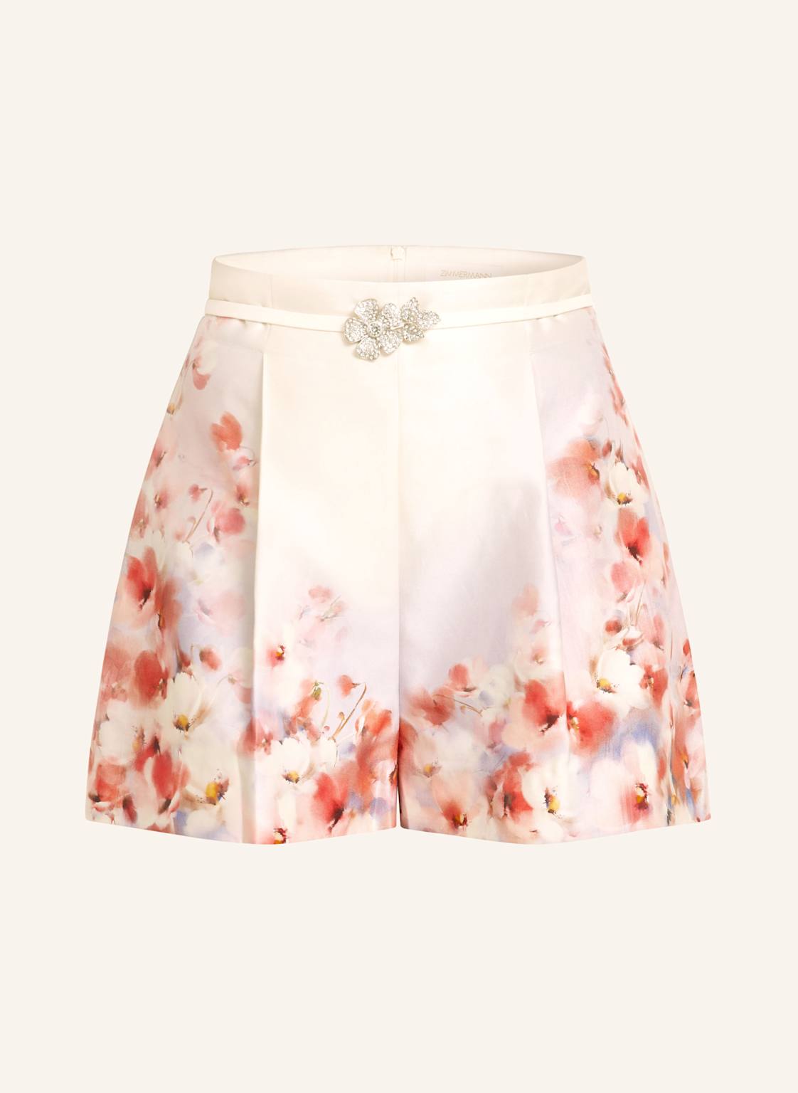 Zimmermann Shorts Mit Seide rosa von Zimmermann