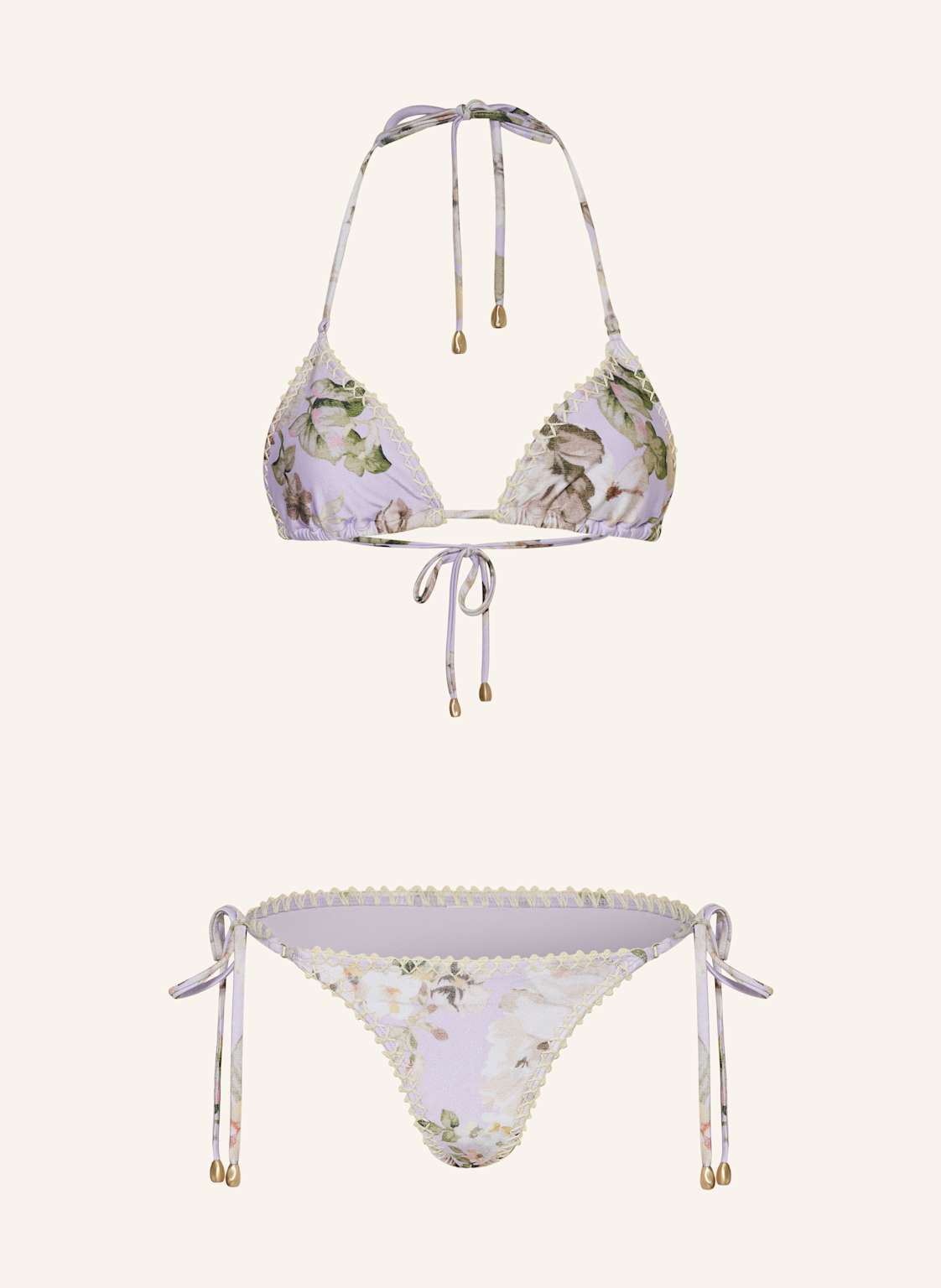 Zimmermann Triangel-Bikini Acacia lila von Zimmermann