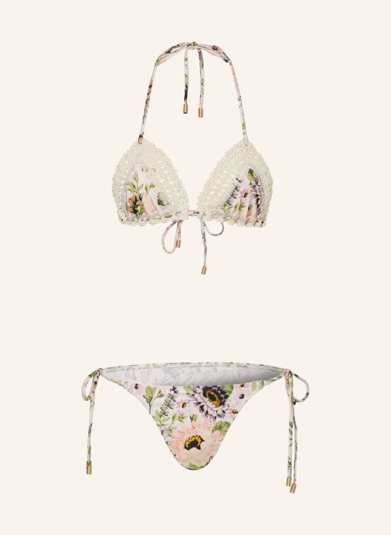 Zimmermann Triangel-Bikini Halliday rosa von Zimmermann