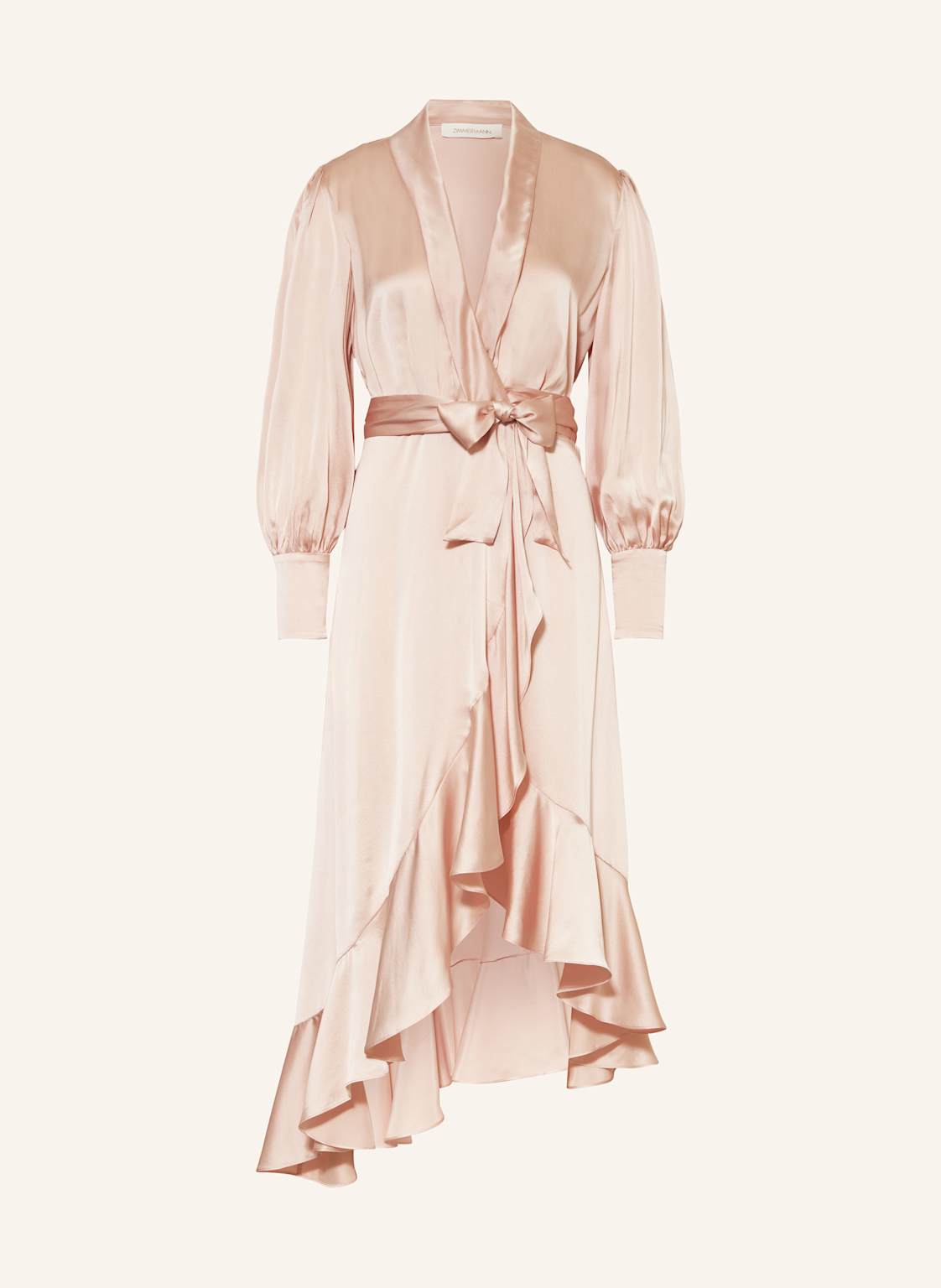 Zimmermann Wickelkleid Aus Seide rosa Zimmermann Wickelkleid Aus Seide rosa von Zimmermann