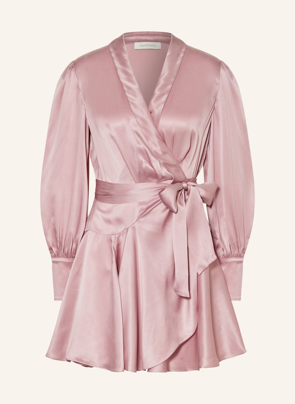 Zimmermann Wickelkleid Aus Seide rosa Zimmermann Wickelkleid Aus Seide rosa von Zimmermann