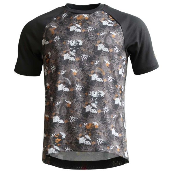 Zimtstern - Braapz Shirt Print S/S - Velotrikot Gr L grau von Zimtstern