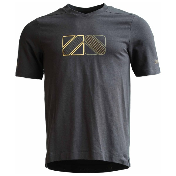 Zimtstern - Ecoflowz Shirt S/S - Velotrikot Gr XL schwarz/grau von Zimtstern