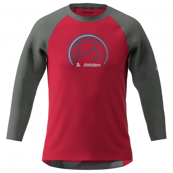 Zimtstern - Pureflowz Shirt 3/4 - Velotrikot Gr XXL rot von Zimtstern