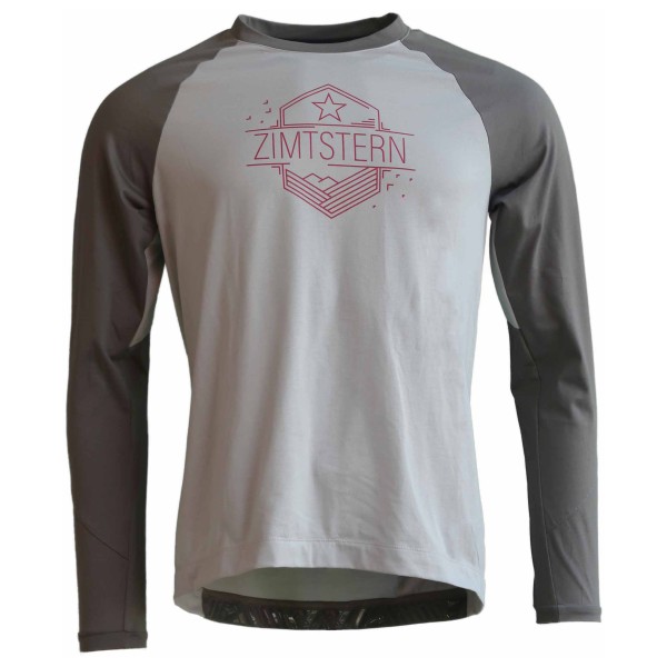 Zimtstern - Pureflowz Shirt L/S - Velotrikot Gr L grau von Zimtstern