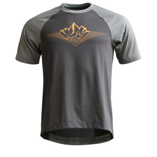 Zimtstern - Pureflowz Shirt S/S - Velotrikot Gr XL grau von Zimtstern