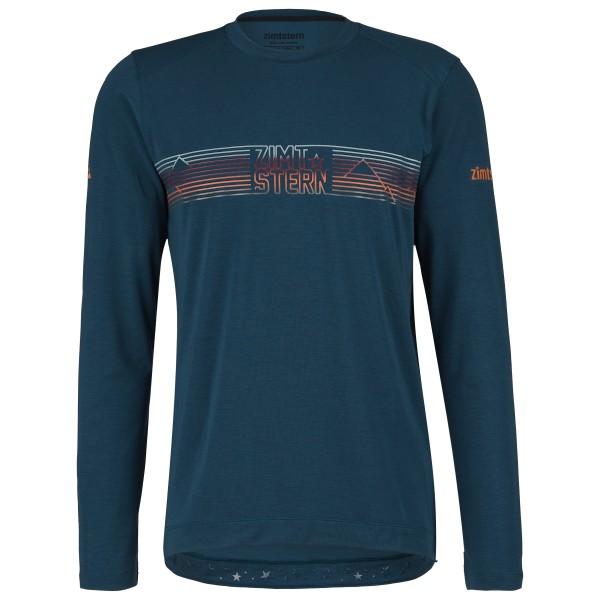 Zimtstern - Trailflowz Shirt L/S - Longsleeve Gr L;M;S;XL;XXL blau;schwarz von Zimtstern