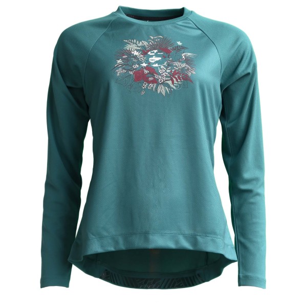 Zimtstern - Women's Braapz Shirt Print L/S - Velotrikot Gr S türkis Zimtstern - Women's Braapz Shirt Print L/S - Velotrikot Gr S türkis von Zimtstern