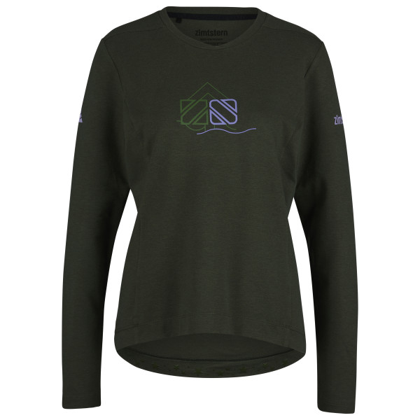Zimtstern - Women's EcoFlowz Shirt L/S - Velotrikot Gr L;M;S;XL;XS blau;schwarz Zimtstern - Women's EcoFlowz Shirt L/S - Velotrikot Gr L;M;S;XL;XS blau;schwarz von Zimtstern