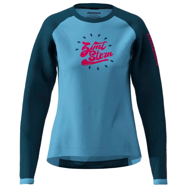 Zimtstern - Women's Pureflowz Shirt L/S - Velotrikot Gr M blau von Zimtstern
