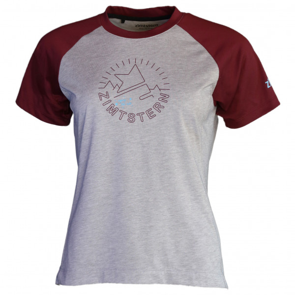 Zimtstern - Women's Pureflowz Shirt S/S - Velotrikot Gr S grau von Zimtstern
