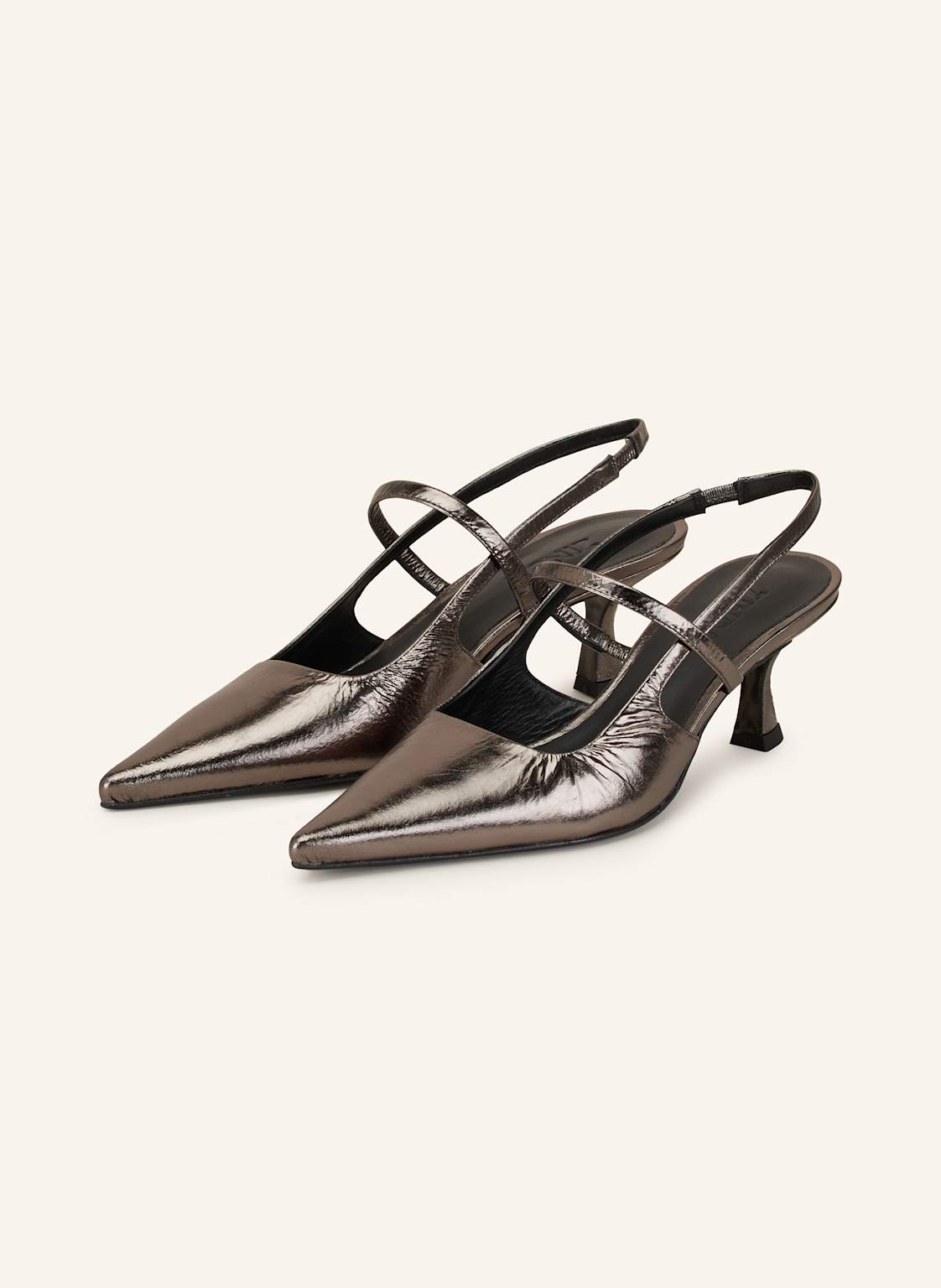 Zinda Slingpumps grau von Zinda